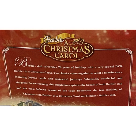 2008 Holiday Barbie - 20th Anniversary Special Edition NIB White Silver Dress - Picture 7 of 10